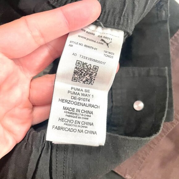 NWT Puma x Perks and Mini P.A.M Zip-Off Cargo Pants Puma Black Size M Unisex - Picture 5 of 8